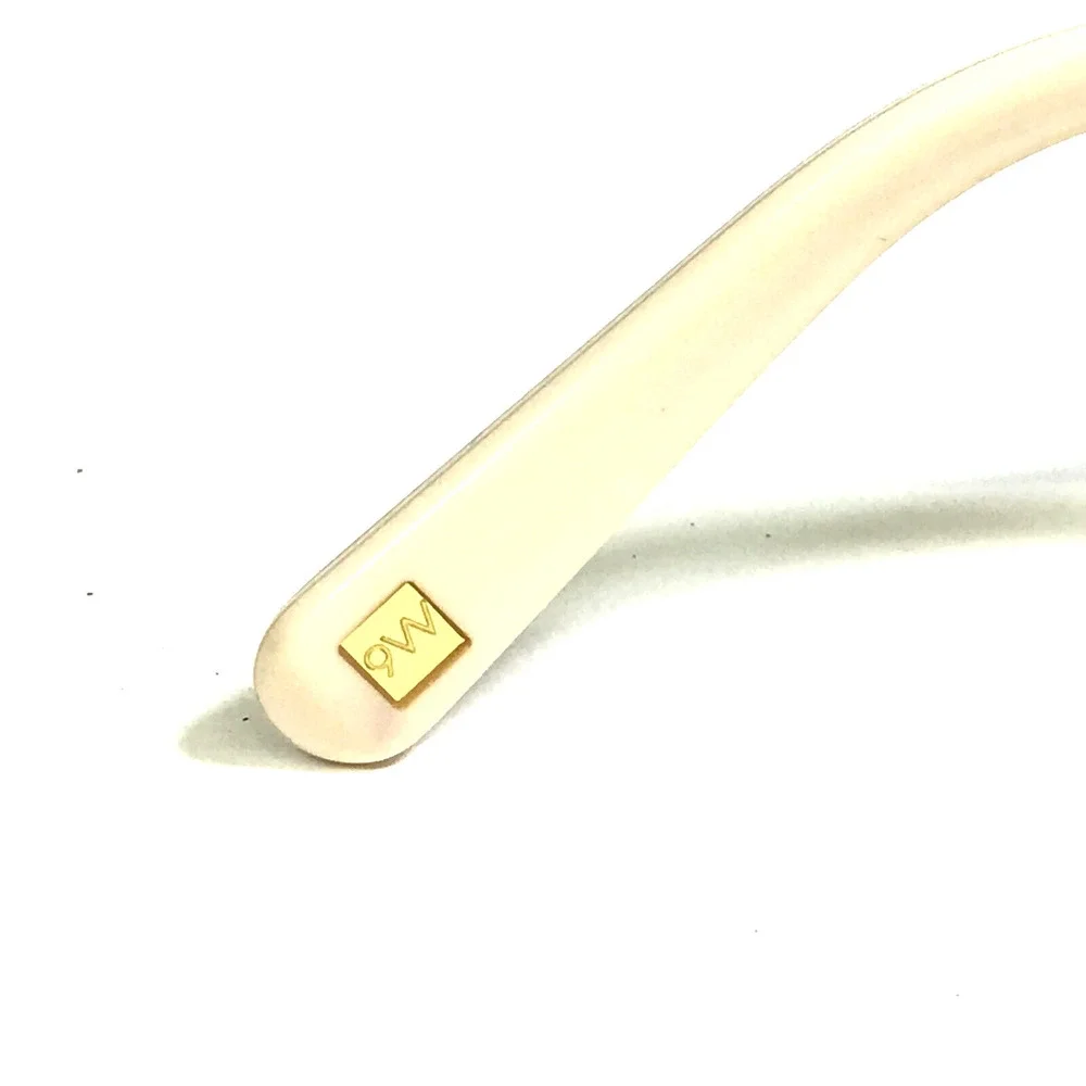 Nine West Eyeglasses Frames NW5134 001 Black Ivory Cat Eye Full Rim 52-16-135 - Picture 11 of 13